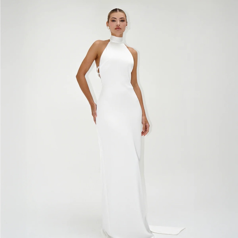NWT - White Kemily Dress Bridal